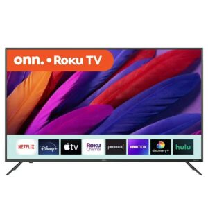 onn 50-inch class 4k 2160p smart qled tv 60hz refresh rate compatible with alexa & google assistant 100097811 (renewed)