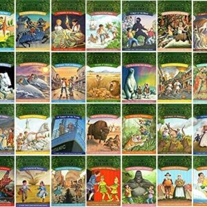 A Library of The Original Collection of Magic Tree House 1-28 Complete Books Set