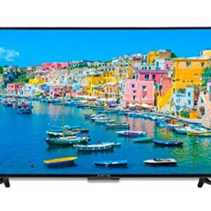 Sceptre UTV 55" 4K Ultra-HDTV 3840x2160 U558CV-UMC 4X HDMI MEMC 120, Metal Black