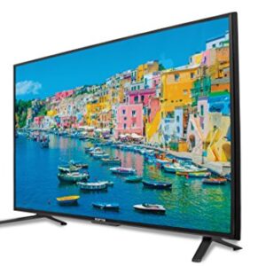 Sceptre UTV 55" 4K Ultra-HDTV 3840x2160 U558CV-UMC 4X HDMI MEMC 120, Metal Black