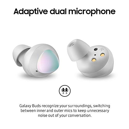 Samsung Galaxy Buds True Wireless Earbuds - Silver (Renewed)