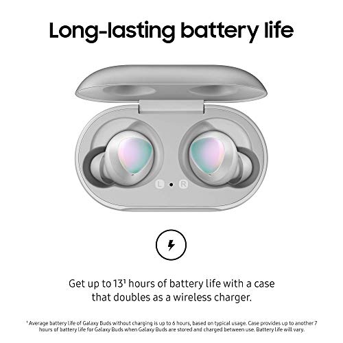 Samsung Galaxy Buds True Wireless Earbuds - Silver (Renewed)