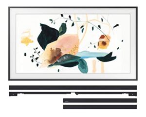 samsung qn65ls03ta 65″ the frame 4k ultra high definition smart qled tv with a samsung vg-scft65bl 65″ black customization bezel for the frame tv (2020)