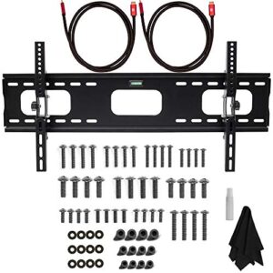 Sony XR77A80K Bravia XR A80K 77 inch 4K HDR OLED Smart TV 2022 Model Bundle with Deco Gear 60W 2.0 Channel Soundbar, 37"-100" TV Wall Mount Bracket Bundle and 6-Outlet Surge Adapter