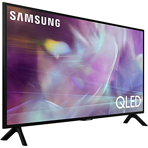 SAMSUNG QN32Q60AA 32 Inch QLED HDR 4K UHD Smart TV Bundle with Premium 4 YR CPS Enhanced Protection Pack