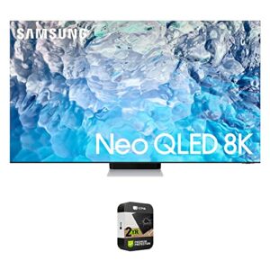 samsung qn75qn900b 75 inch neo qled 8k smart tv 2022 bundle with premium 2 yr cps enhanced protection pack