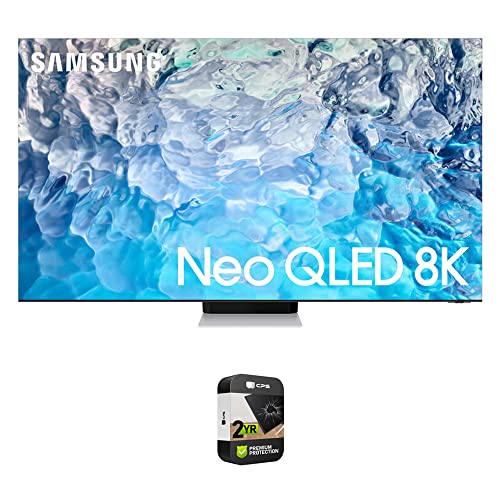 SAMSUNG QN75QN900B 75 Inch Neo QLED 8K Smart TV 2022 Bundle with Premium 2 YR CPS Enhanced Protection Pack