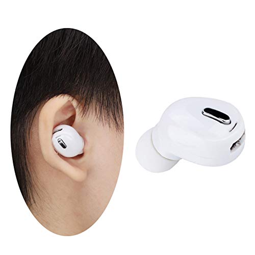 Yanmis Wireless Ear Buds Wireless Earbuds, Bluetooth Earphone Bluetooth Headset Wireless Headphones, for Sports for Fitness(White)