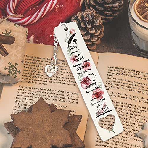 Inspirational Bookmarks for Son, Daughter, Book Gifts for Boy, Friends, Girl, Book Lover, Reading Gifts for Her, Him, Christmas Day Gift for Book Lover, Bookworm-WB55