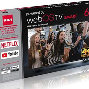 RCA 65-inch Class webOS Series - 4K UHD HDR Smart TV (2021 Model)