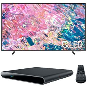 samsung 70 inch qn70q60ba qled 4k quantum dual led hdr smart tv (2022) cord cutting bundle with directv stream device quad-core 4k android tv wireless streaming media player