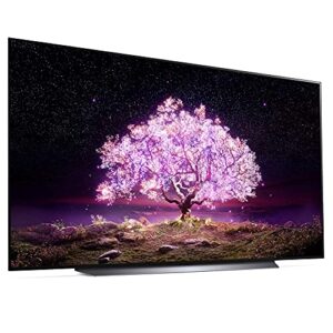 LG OLED83C1PUA 83 inch Class 4K Smart OLED TV with AI ThinQ Bundle with Premium 4 YR CPS Enhanced Protection Pack