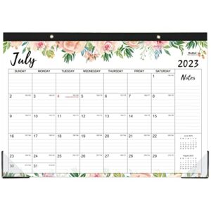 2023-2024 desk calendar – jul 2023 – dec 2024, 18 months large monthly desk calendar, 17″ x 12″, desk pad, large ruled blocks, to-do list & notes, best desk/wall calendar for planning or organizing
