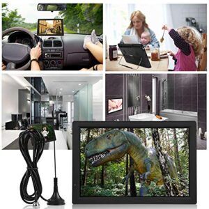 Leftwei Romantic PresentMini HD TV, Digital TV,Digital Television, 14inch Monitor for Home Car