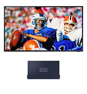 samsung qn65lst9ta 65″ the terrace 4k full-sun outdoor qled smart tv with a vg-sdc65g the terrace tv dust cover (2021)