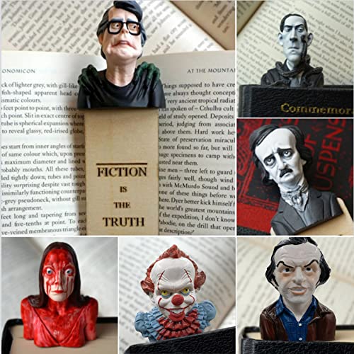 Horror Portraits Bookmarks Novelty Featured Holiday Gifts Souvenirs (D)