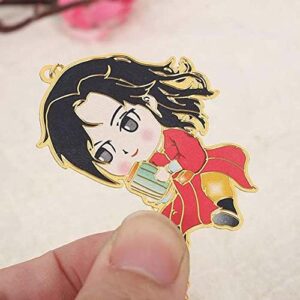 Anime Heaven Official's Blessing Bookmar, Mo Dao Zu Shi Bookmark, Tian Guan Ci Fu Metal Hollowing Book Markers(I)