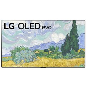 LG OLED77G1PUA 77 Inch OLED evo Gallery TV Bundle with Premium 2 YR CPS Enhanced Protection Pack