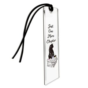 thank you gifts – just one more chapter inspirational bookmark gifts, birthday, friendship, women friends, coworkers, girls lovers daughter gifts new job gifts for her – inspirational bookmark