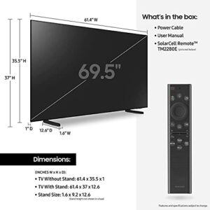 Samsung 70-Inch Class QLED Q60B Series - 4K UHD Dual LED Quantum HDR Smart TV 2022 QN70Q60BAFXZA