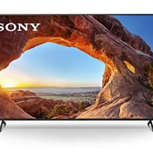 Sony X85J 85 Inch TV: 4K Ultra HD LED Smart Google TV with Native 120HZ Refresh Rate, Dolby Vision HDR, and Alexa Compatibility KD85X85J- 2021 Model, Black