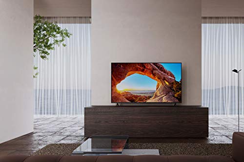 Sony X85J 85 Inch TV: 4K Ultra HD LED Smart Google TV with Native 120HZ Refresh Rate, Dolby Vision HDR, and Alexa Compatibility KD85X85J- 2021 Model, Black