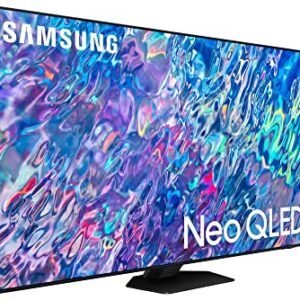 SAMSUNG QN85QN85BAFXZA 85" 4K Neo QLED UHD Smart TV in Titan Black with a Platin MONACO-5-1-SOUNDSEND with WiSA Wireless SoundSend Transmitter (2022)