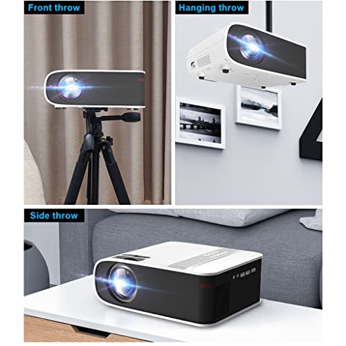 CXDTBH W32 Mini Projector Full 1080p Android 10 Support 4k Decoding Video Projector Led Beamer Home Theater for Phone Cinema ( Size : Basic Version )