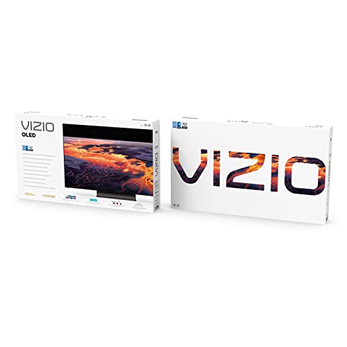 VIZIO 65-Inch OLED Premium 4K UHD HDR Smart TV with Dolby Vision, HDMI 2.1, 120Hz Refresh Rate, Pro Gaming Engine, Apple AirPlay 2 and Chromecast Built-in - OLED65-H1