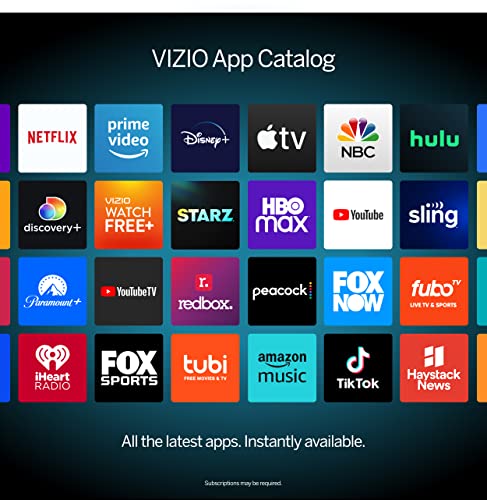 VIZIO 65-Inch OLED Premium 4K UHD HDR Smart TV with Dolby Vision, HDMI 2.1, 120Hz Refresh Rate, Pro Gaming Engine, Apple AirPlay 2 and Chromecast Built-in - OLED65-H1