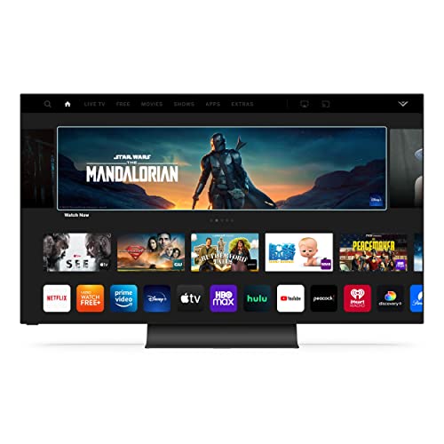 VIZIO 65-Inch OLED Premium 4K UHD HDR Smart TV with Dolby Vision, HDMI 2.1, 120Hz Refresh Rate, Pro Gaming Engine, Apple AirPlay 2 and Chromecast Built-in - OLED65-H1