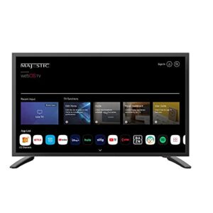 majestic 22″ 12v smart led tv webos, mirror cast & bluetooth – north america only