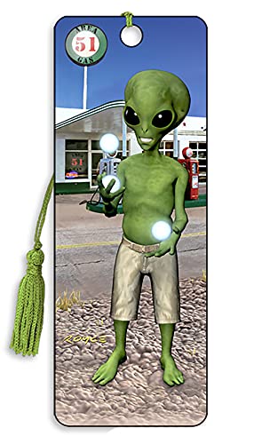 3D Royce Motion Bookmark - (Juggling Alien)