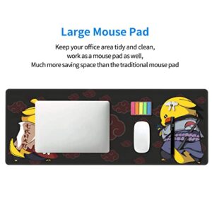 Gaming Mouse Pad Anime Character Mouse Pad for Computer - Anime Gaming Large Mouse Pad Non Slip Rubber Mat for Computers, Desktop PC Laptop Office Big Mouse Pad