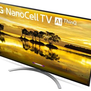 LG Nano 9 Series 65” Alexa built-in 4k Smart TV (3840 x 2160), 120Hz Refresh Rate, AI-Powered 4K, Dolby Vision (65SM9000PUA, 2019)