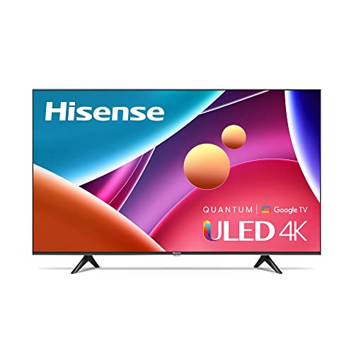 Hisense ULED 4K Premium 50U6G1 Quantum Dot QLED Series 50-Inch Smart Google TV, Dolby Vision Atmos, Voice Remote, Compatible with Alexa (2022 Model)