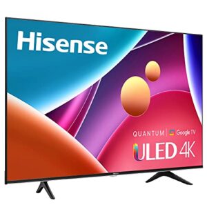 Hisense ULED 4K Premium 50U6G1 Quantum Dot QLED Series 50-Inch Smart Google TV, Dolby Vision Atmos, Voice Remote, Compatible with Alexa (2022 Model)