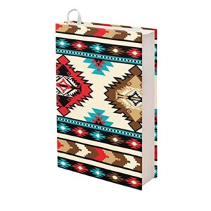 kuiforti aztec hippie tribal book covers for paperback,boys girls notebook protector book pouch sleeves textbook jackets up to 9 * 11 inch,universal fit most hardcover book