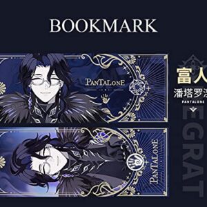 Genshin Impact Fatui Bookmark - Eleven Harbingers Collectible (Bookmark Set)