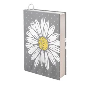 kuiforti daisy book covers for paperback,boys girls notebook hardcover protector book pouch sleeves textbook jackets for home school office book accessories