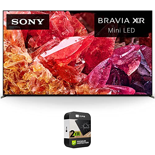 Sony XR85X95K 85 inch BRAVIA XR X95K 4K HDR Mini LED TV with Smart Google TV 2022 Model Bundle with Premium 2 YR CPS Enhanced Protection Pack