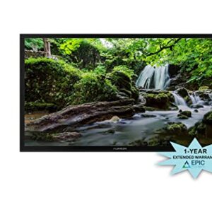 Furrion FDUF43CBS 43" Full Shade Series Outdoor Weatherproof 4K UHD TV with an Additional 1 Year Coverage by Epic Protect (2021)