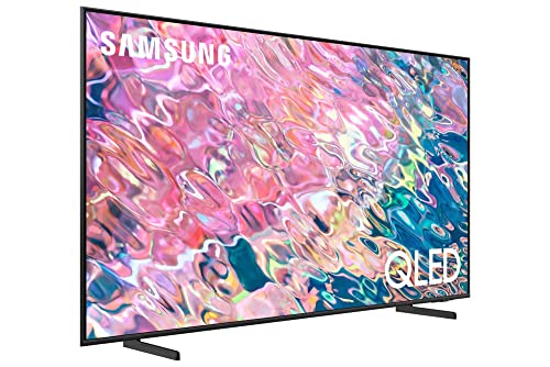 SAMSUNG QN43Q60BAFXZA 43" QLED Quantum HDR 4K Smart TV with an Austere 5S-4KHD2-2-5M V-Series 2.5m Premium 4K HDR HDMI Braided Cable (2022)