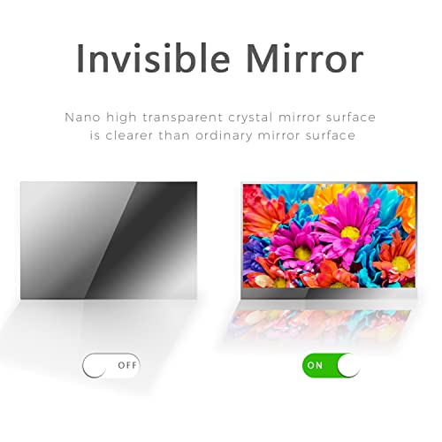 Soulaca 27 inches Smart Mirror Bathroom LED Magic TV Shower Hotel ATSC Tuner Built-in WiFi Bluetooth Android 11.0 New 2023