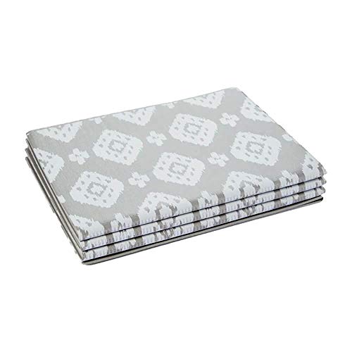 Oak and Reed FM31231 / FM3-1231 / FM3-1231 Origami Foldable Yoga Mat - Ikat Gray