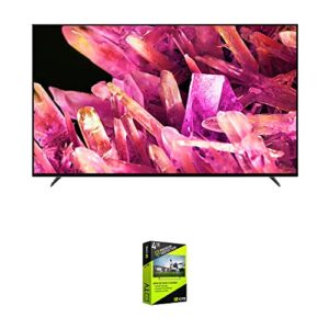 sony xr75x90k bravia xr 75″ x90k 4k hdr full array led smart tv (2022 model) bundle with premium 4 yr cps enhanced protection pack