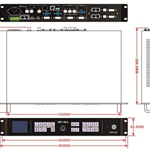 Best Price for Stage Events VDWALL HD LED Video Processor LVP615 LVP615S LVP615D LVP615U (LVP615S)