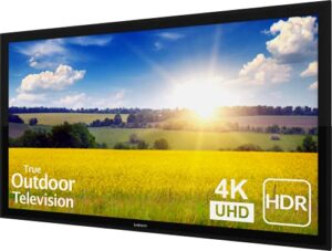 sunbrite 49-inch outdoor television 4k with hdr – pro 2 series – for full sun sb-p2-49-4k-bl