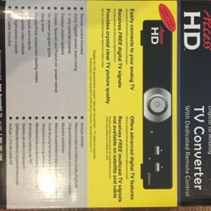 Access HD 1010D Digital To Analog TV Converter Box