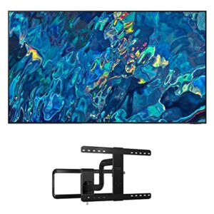 SAMSUNG QN55QN95BAFXZA 55" Neo QLED 120Hz Anti-Glare 4K Smart TV with a Sanus VLF525-B1 Full-Motion Premium Series Mount for 50"-82" Flat Screen TV's (2022)